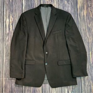 Men's CALVIN KLEIN 100% Cashmere SPORT COAT BLAZER SUIT JACKET Double Vent Brown